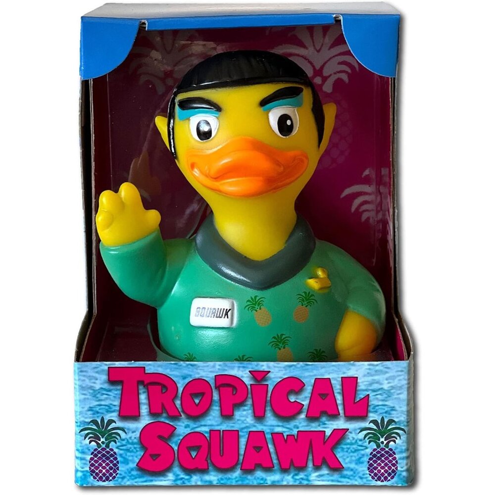 Tropical Squawk Limited Edition - Duck Collectible Toy - Floating Unique Gift Fo